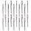 20 Stuks Kunstvezel Lippenstift En Lipliner Applicator Borstels 7