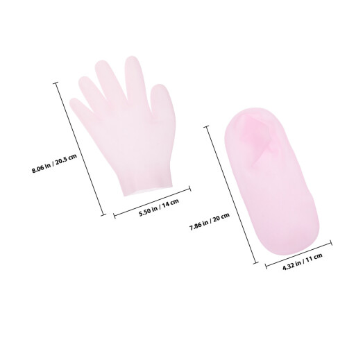 1 Set Vrouwen Hydraterende En Handschoenen 1