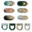 6St Webcam Lens Covers ABS Privacy Beschermers Kleurrijk 11