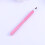 Portable Lip Brushes Kunstvezel Flexibele Applicator Roze 10