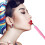 Portable Lip Brushes Kunstvezel Flexibele Applicator Roze 3