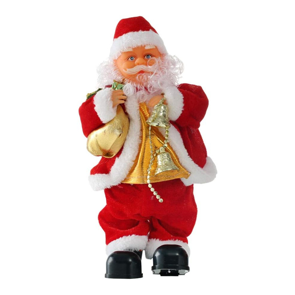 Musical Santa Claus Toy, Battery-Operated Dancing And Singing