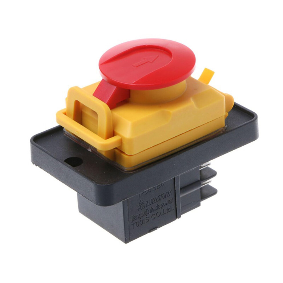 4 Pin Magnetic Button Control Kjd12 Model 12A 250V Common Push Button Pin Button Control For Woodshop 9016109409157
