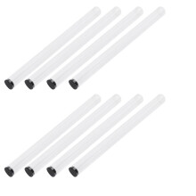 6St Transparante Incense Stick Container Voor Opslag & Draagbaar