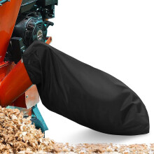 Wood Chipper Bag 24x48 Inch, Reusable Leaf Shredder Bag, Leaf Shredder Slicer Bag, Wood Splitter Equipped Cover