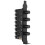 Fan Hub Poort Verlengstuk Adapter Koelventilator Splitter Pc 11