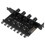 Fan Hub Poort Verlengstuk Adapter Koelventilator Splitter Pc 7