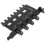 Fan Hub Poort Verlengstuk Adapter Koelventilator Splitter Pc 3