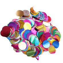 1 pack romantic paper confetti round cut 1.5mm for wedding party