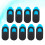 9 Pezzi Cover Webcam Smartphone In Per Pc (Nero) 10