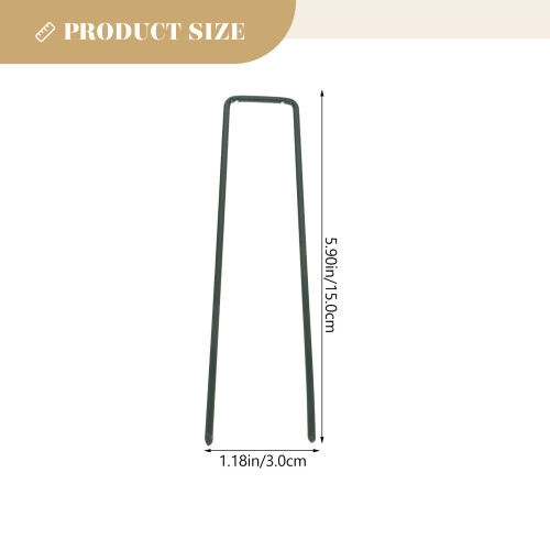 30 Puntelli Metallici A Forma U Per E 2