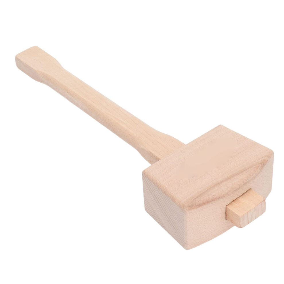 Wooden Mallets Beech Wood Carpenter Hammer, Small Size, Lightweight, High Hardness, Woodworking Tool 9016109409508