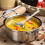 2Pcs Perforated Stainless Steel Slotted Serving Spoons 6