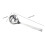 2Pcs Perforated Stainless Steel Slotted Serving Spoons 2