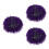 3Stk Simulierter Pflanzen Topiary Ball Blatt Graspflanze 3