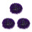 3Stk Simulierter Pflanzen Topiary Ball Blatt Graspflanze 5