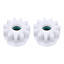 Mop Handle Replacement Part 2-Pack Rotating Unidirectional Clutch Bearing Gear Sprocket For Push Broom 1x0.67 Inch