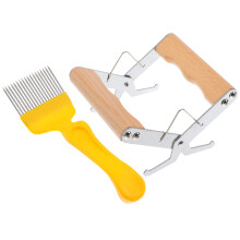 1 Set Holzgriff Rahmenklammer Mit Entdeckelungsgabel