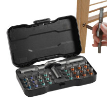 Ratchet Screwdriver Kit Precision Screwdriver Compact Tool With T-Handle And Bits For Home Appliances Computers Cars
