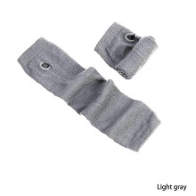 (11) Dames winter lange vingerloze gebreide armwarmers duimgat handschoenen