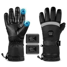 Winterhandschoenen, outdoorhandschoenen, warmtehandschoenen, winterhandschoenen, handschoenen op batterijen.