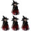 4Stk Halloween Puppe Für Baumspitze 4