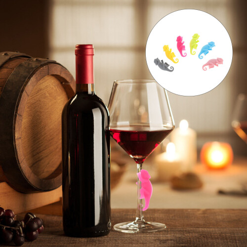 6 Unidades Marcadores Para De Vino, , Y 1