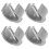 4Pcs Fechadura Forma De C Para Acessórios Reutilizáveis 11