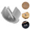 4Pcs Fechadura Forma De C Para Acessórios Reutilizáveis 10