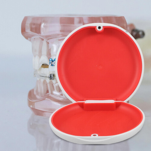 2Pcs Estojo Para Alinhadores E Próteses Dentárias 2
