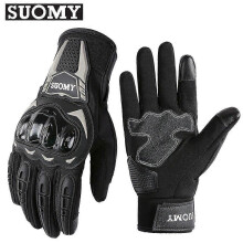 (XXL-18-Schwarz) Winterwarme Motorradhandschuhe, winddicht, für Frühling und Herbst, geeignet für Herren