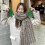 (Lila) Winterwarme Strickhandschuhe, dicke Handschuhe, einfarbig, Vollfingerhandschuhe 3