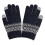 (Graue) Winterwarme Strickhandschuhe, dicke Touchscreen-Fäustlinge 3