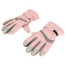 Winterwarme Handschuhe, dicke, wasserdichte Polyesterhandschuhe, Touchscreen-geeignet, Klettern, Radfahren,