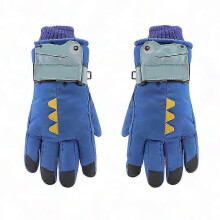 Winterwarme Handschuhe für Kinder von 7-9 Jahren - Wasserdichte Skihandschuhe für Jungen und Mädchen