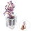 Árvore Bonsai De Cristal Com Base Para E Sorte Decoração 8