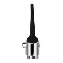Anal Butt Plug Douche Attachment For Faucet, Silicone Shower Nozzle, Metal Butt Plug Nozzle Tip, Anal Cleaning Massager