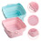 2Pcs De Para Pincéis De Maquiagem Silicone 3