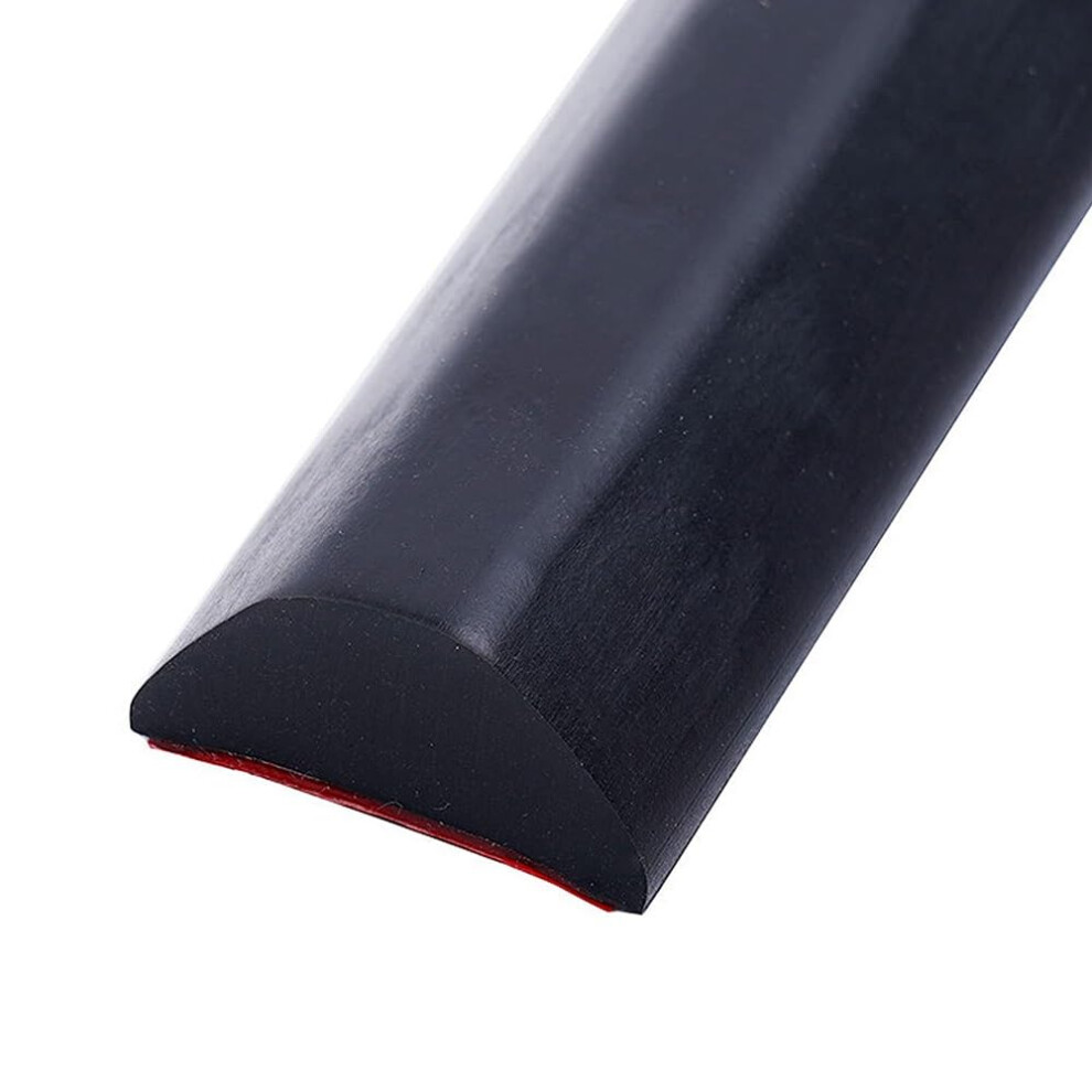 Water Dam Silicone Shower Threshold Strip 2M/78In Black Seal Water Stopper For Dry Wet Separation Flood Protection 9393856345120