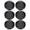 6 Unidades Tampa Central Apertada Para Câmera 49mm 2