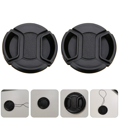 6 Unidades Tampa Central Apertada Para Câmera 49mm 2