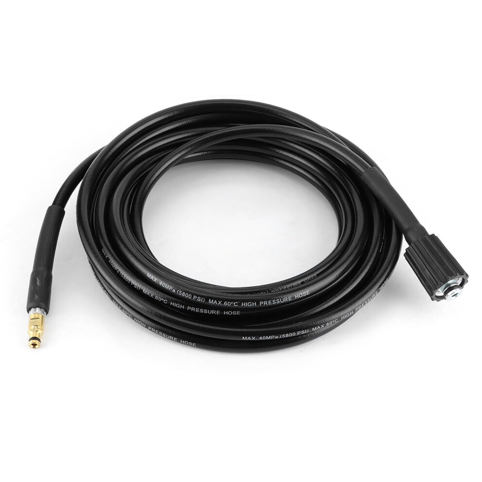 Car Cleaning Hose For Pressure Washer Wand, 10M (32.8Ft) Drain Cleaning Extension, Compatible With Most Wands 9354506284015