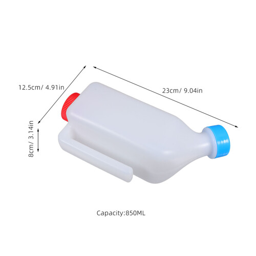 2Pcs Suspenso Para De 850Ml Reutilizável 1