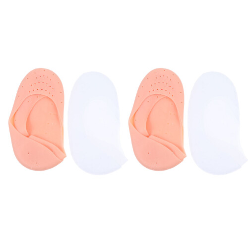 4 De Capas De Silicone Para Pés Hidratantes Elásticas 2