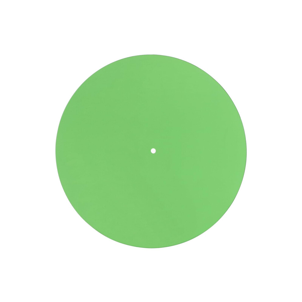 12 Inch Turntable Mat Transparent Acrylic For Vinyl Record Player Anti Static Noise Reduction For Clearer Sound 9016109410849
