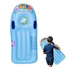 Durable Air Mat With Handles For Children Inflatable Bodyboard Portable Pool Float For Water Games Pool And Swimming