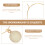 6 Stuks Wijnglas Charm Makers Tags Gemengde Kleur 9