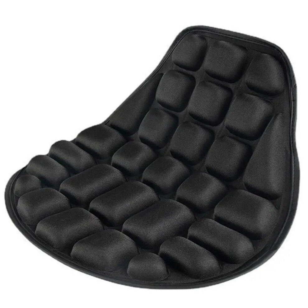 Motorcycle Seat Cushion 3D Contour Breathable Soft Comfort Seat Pad For Motorcycles And Electric Bikes Black 9084446417425