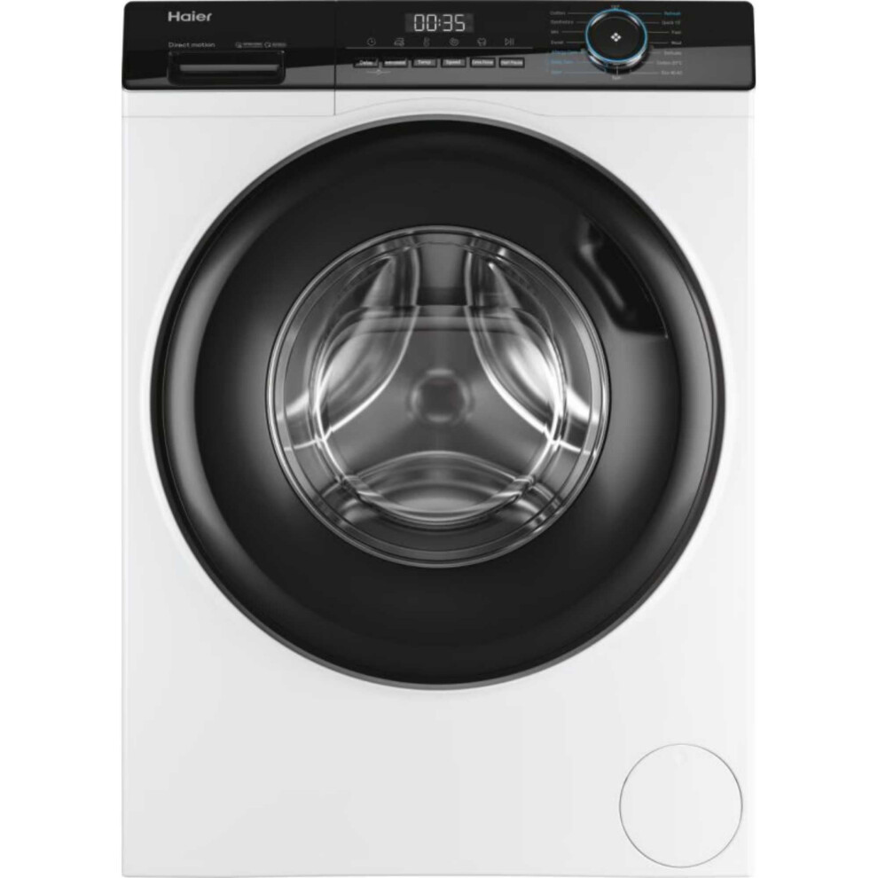 Haier I-Pro Series 3 Hw90-B14939 9Kg Washing Machine With 1400 Rpm - White - A Rated