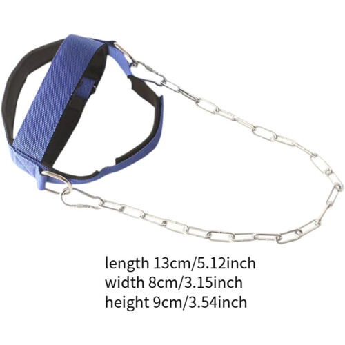 Adjustable Head Neck Harness For Weight Training With Metal Loop Strength Training Equipment For Athletes 2